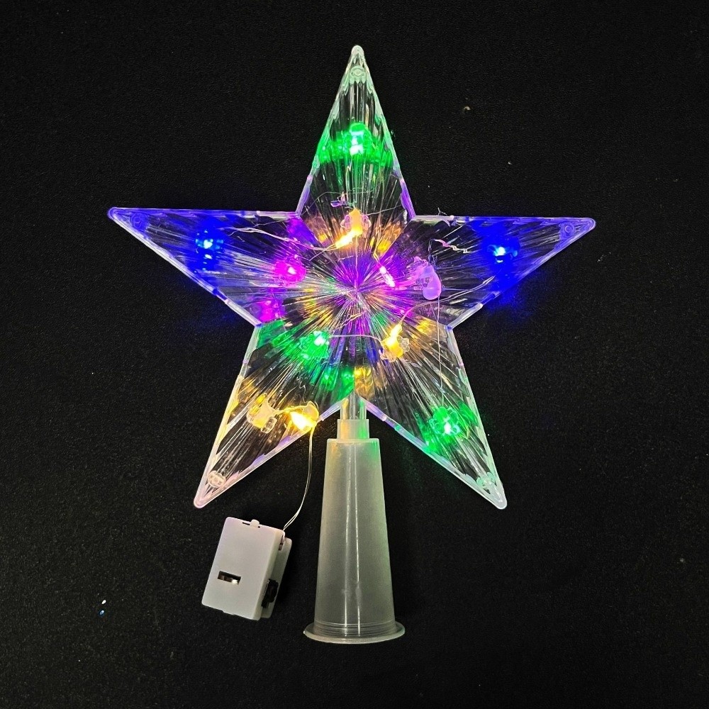 New Lighted Star Christmas Tre - Star Tree Topper ulasan dan harga