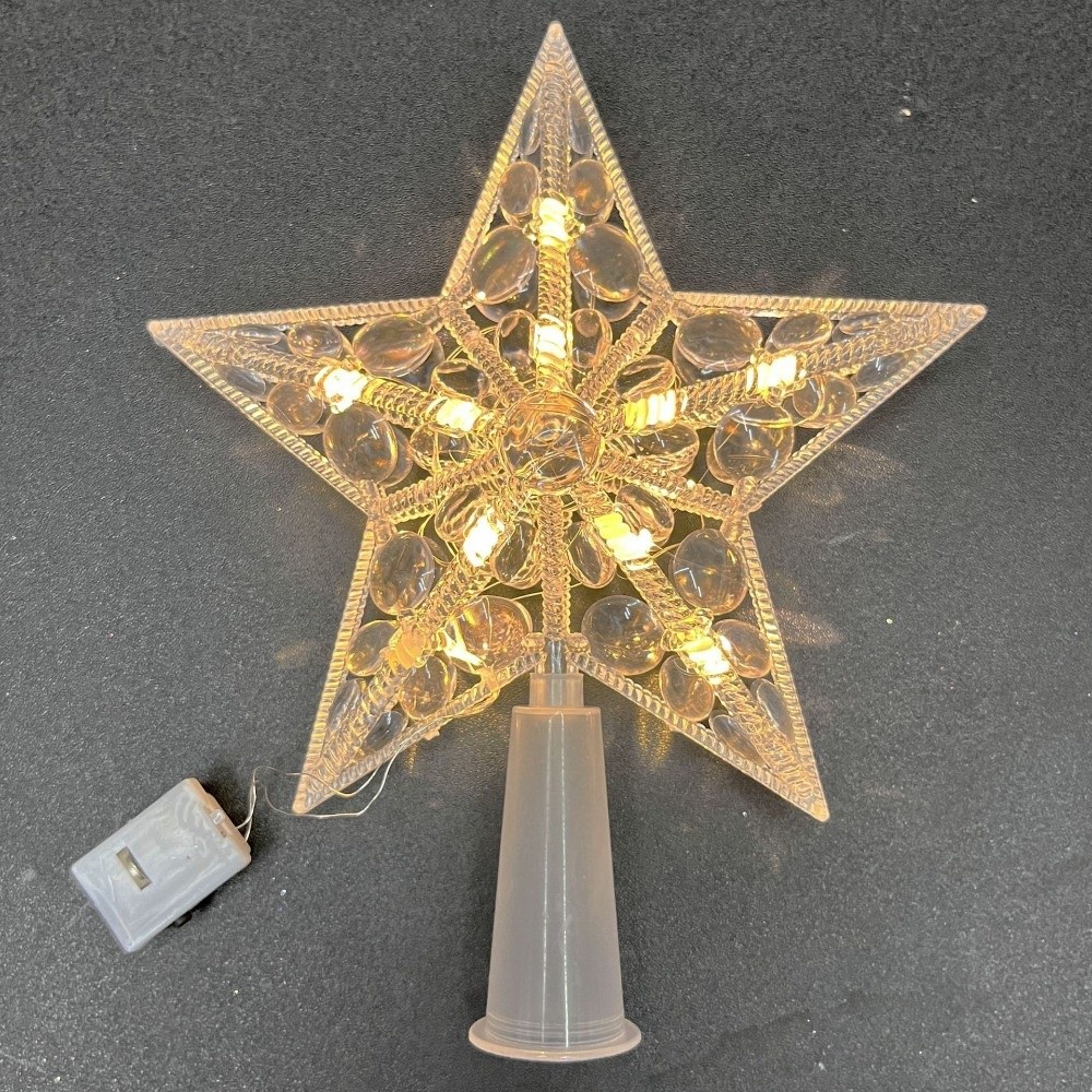 New Lighted Star Christmas Tre - Star Tree Topper ulasan dan harga