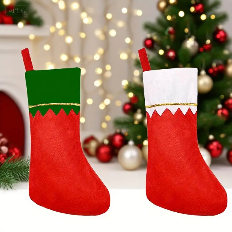 Holiday Christmas Stocking Fir - Christmas Stocking Hanging ulasan dan harga