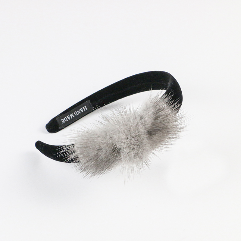 Real Mink Cosmetic Headbands W - Ribbon Bow Gift ulasan dan harga