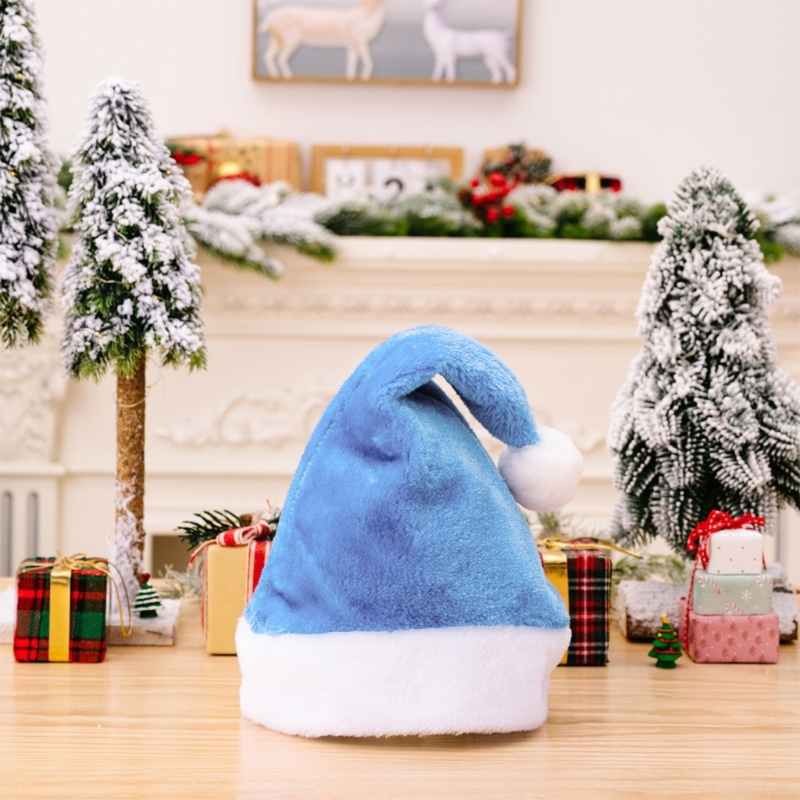 X90F Carnival Santa Claus Thic - Santa Hat Plush ulasan dan harga