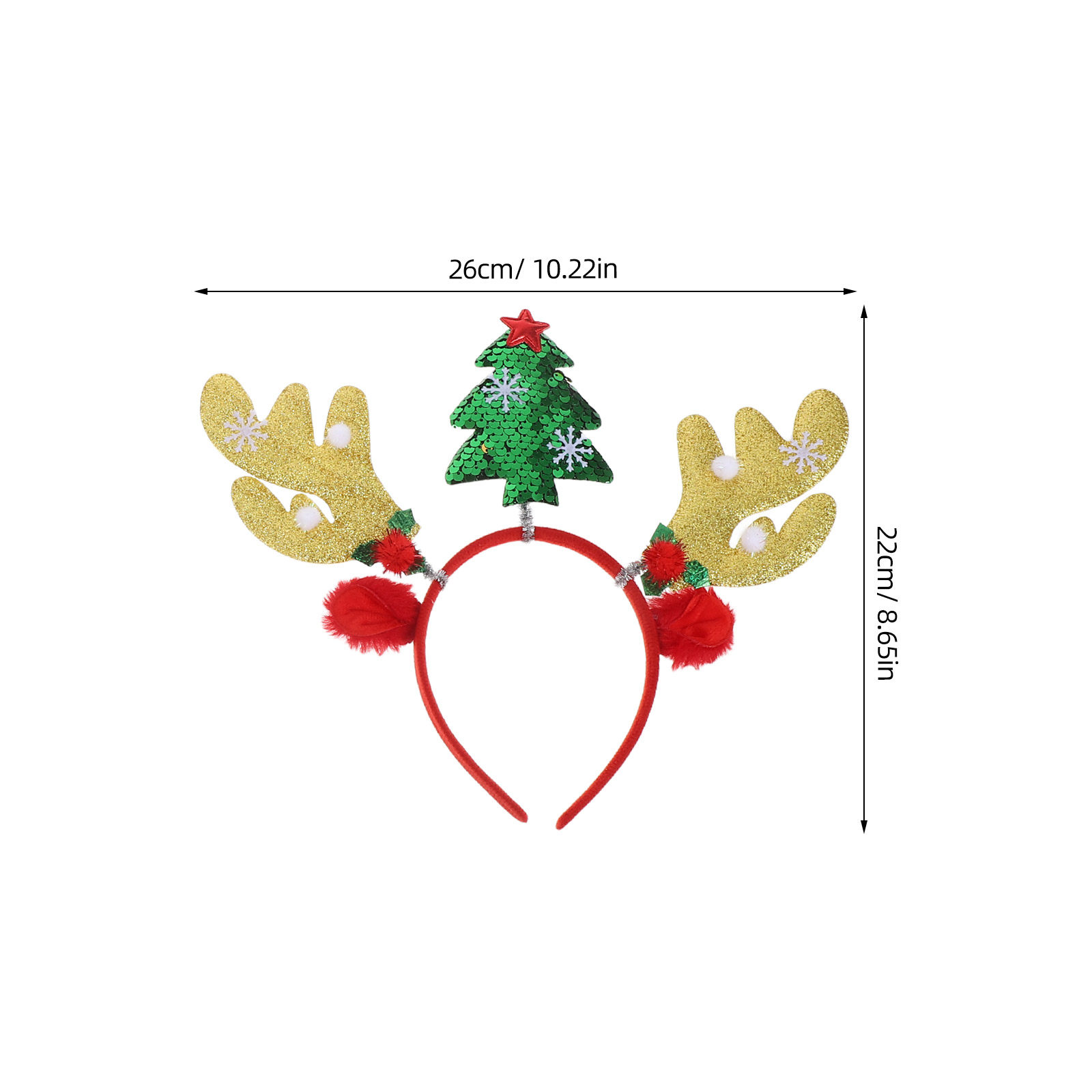 2Pcs Cute Reindeer Headband De - Reindeer Antlers Headband ulasan dan harga