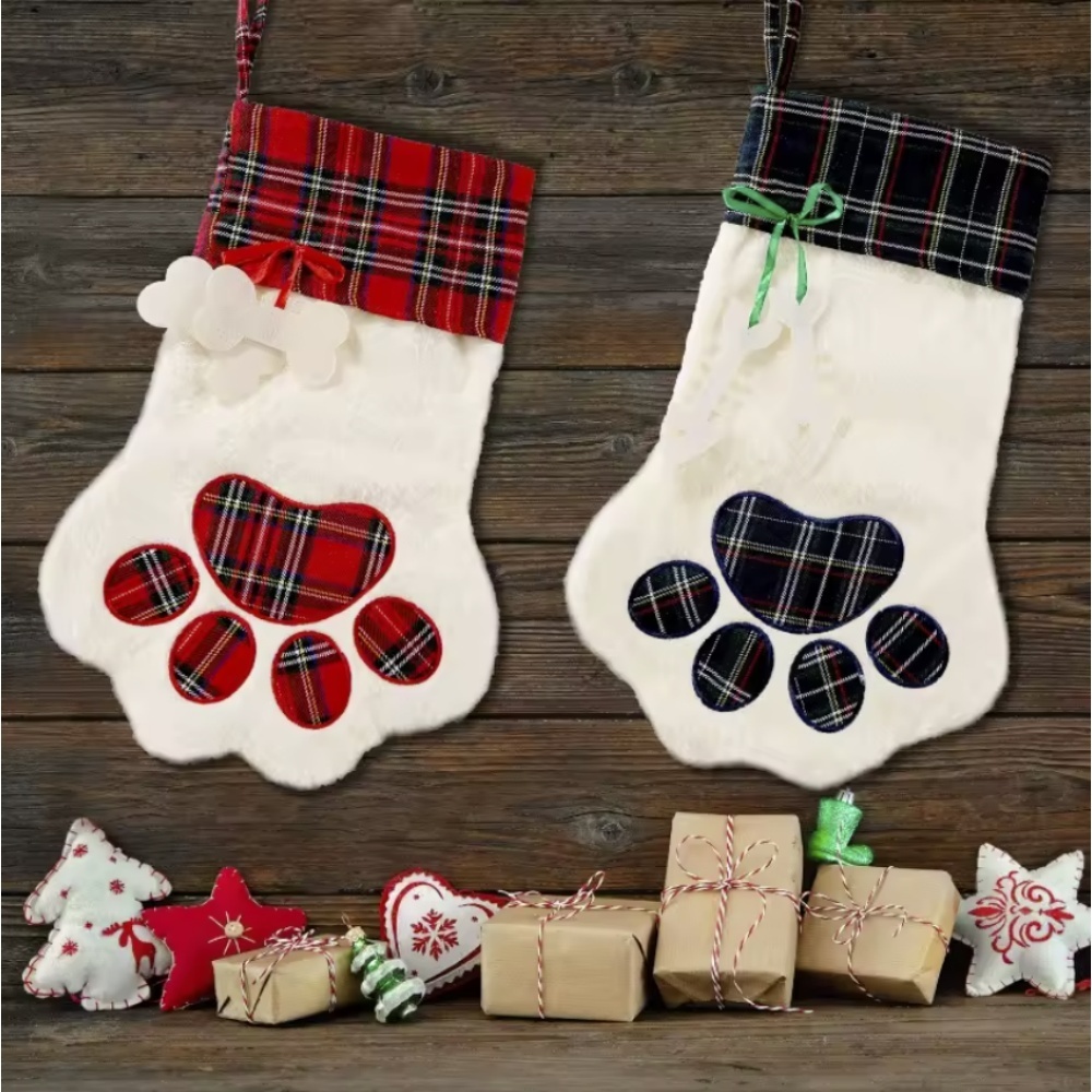 Christmas Socks New Year Decor - Christmas Stocking Hanging ulasan dan harga