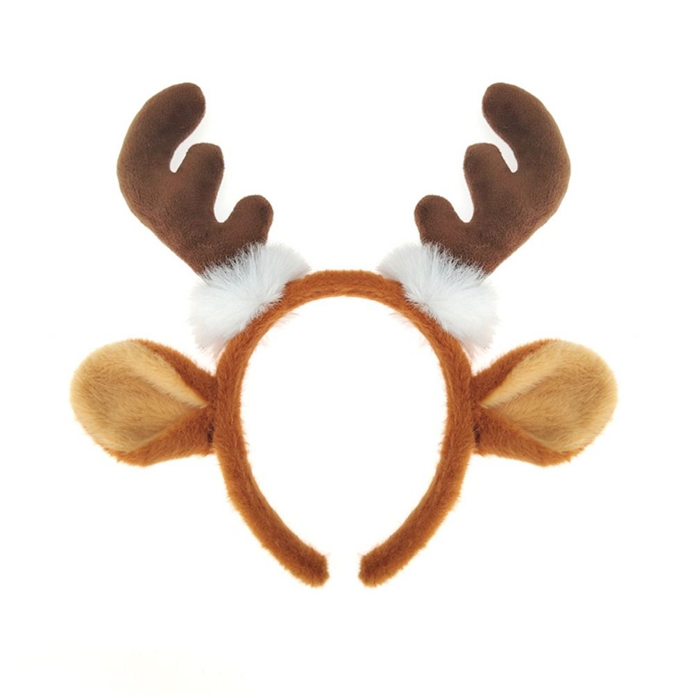 Realistic Antler Headband Cute - Reindeer Antlers Headband ulasan dan harga