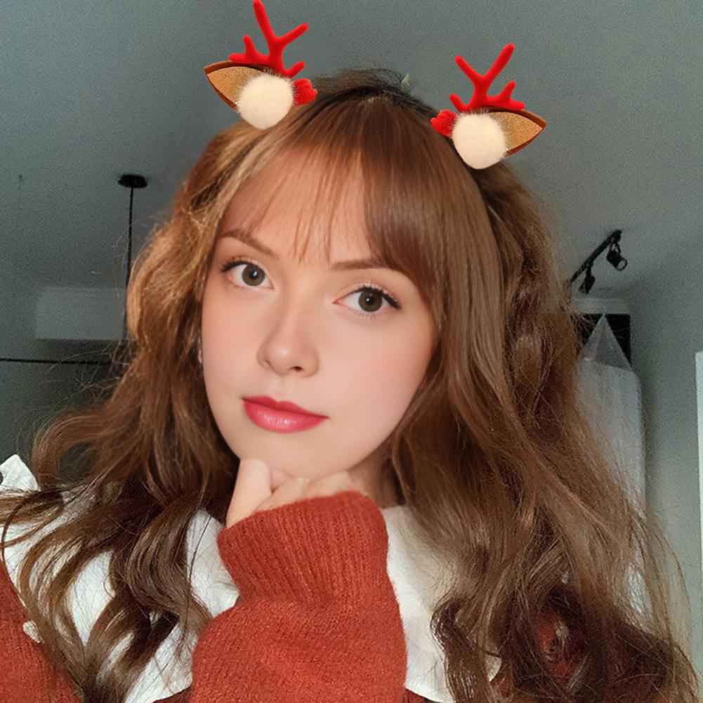 Reindeer Antler Clip Reindeer  - Reindeer Antlers Headband ulasan dan harga