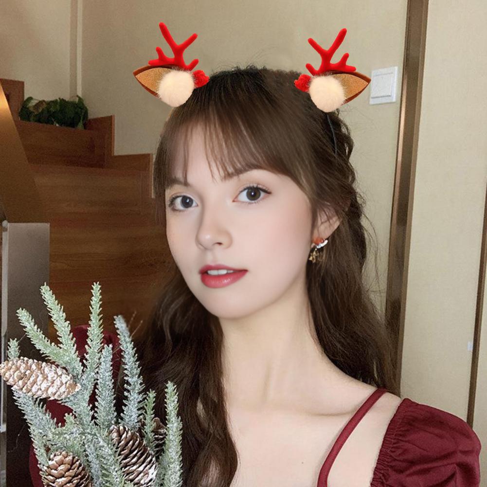 Reindeer Antler Clip Reindeer  - Reindeer Antlers Headband ulasan dan harga