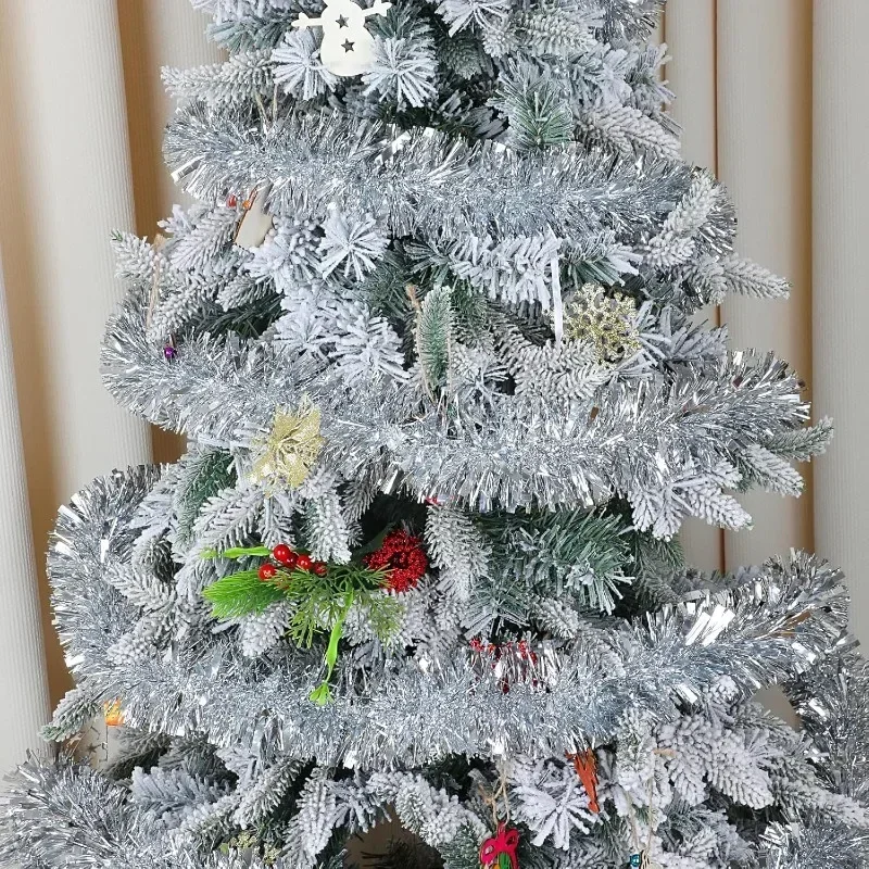 1.5/30M Colorful Christmas Rib - Tinsel Garland Decoration ulasan dan harga