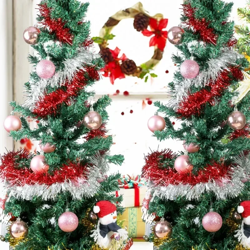 1.5/30M Colorful Christmas Rib - Tinsel Garland Decoration ulasan dan harga