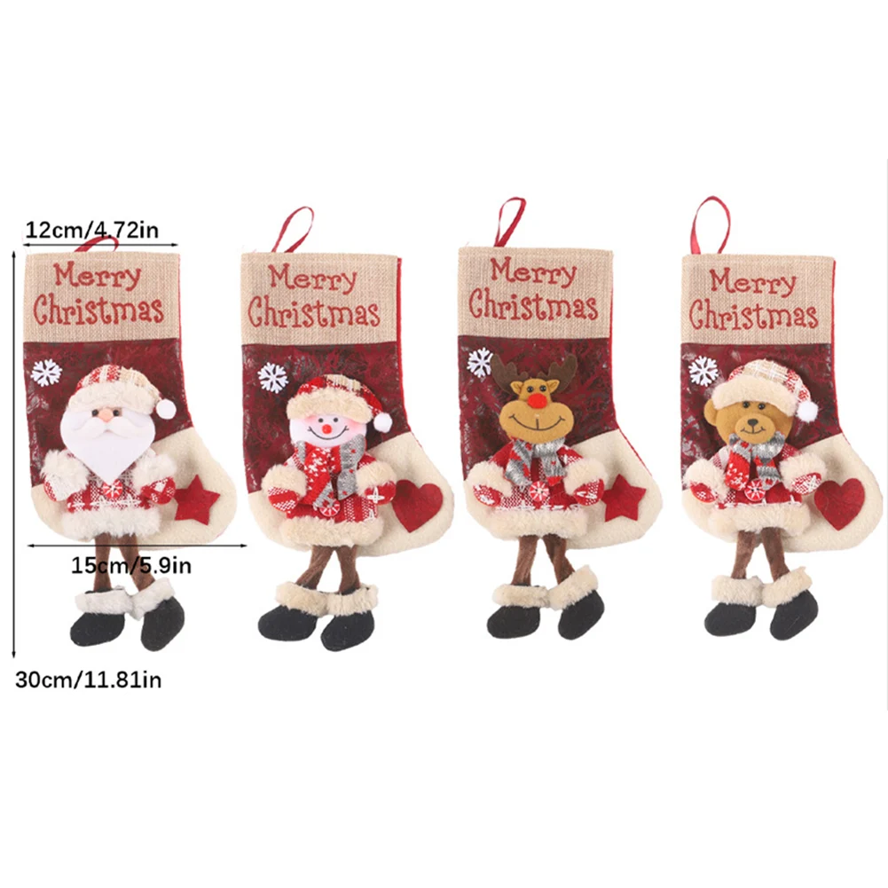 Large Santa Christmas Stocking - Christmas Stocking Hanging ulasan dan harga