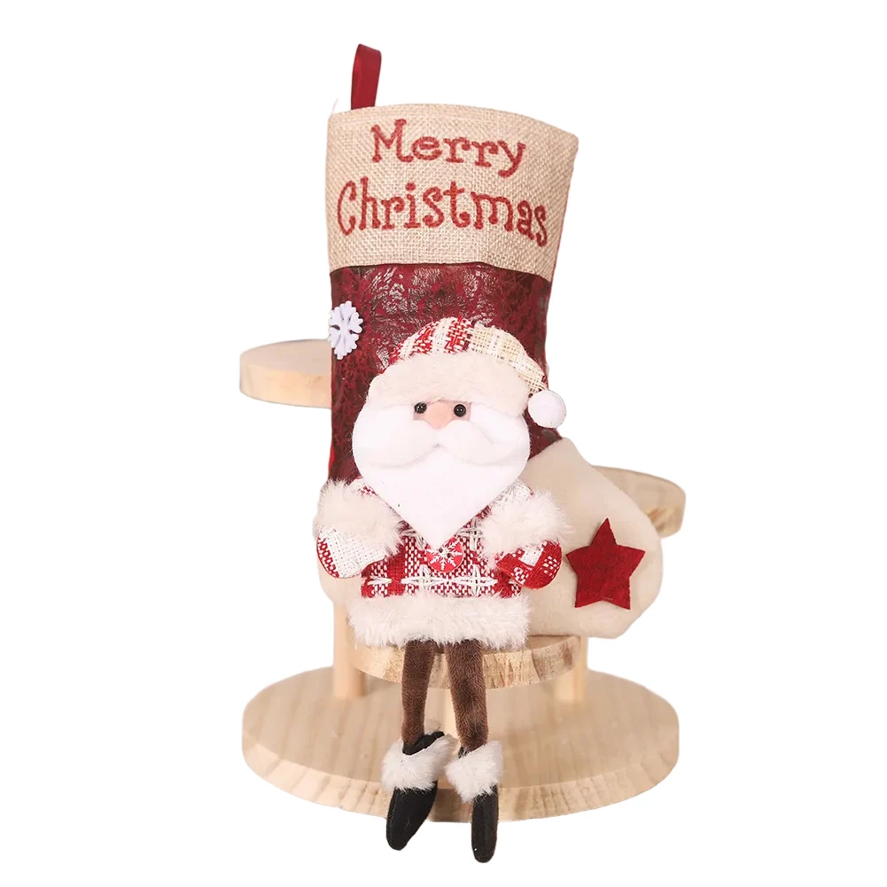 Large Santa Christmas Stocking - Christmas Stocking Hanging ulasan dan harga