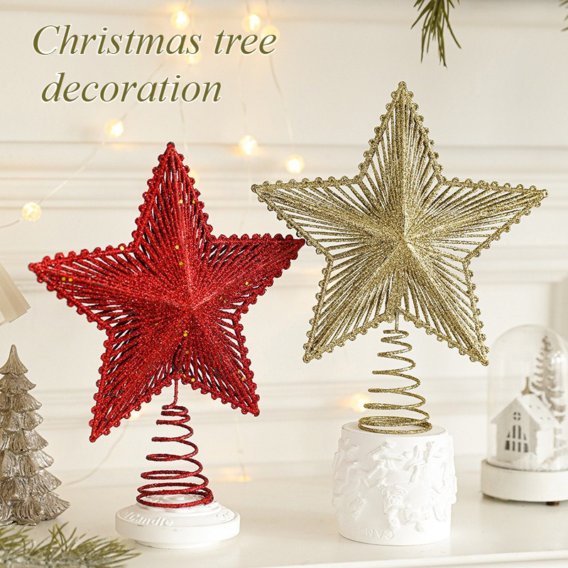 1Pcs Christmas Tree Topper Sta - Star Tree Topper ulasan dan harga