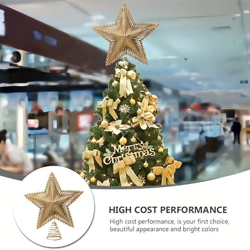 1Pcs Christmas Tree Topper Sta - Star Tree Topper ulasan dan harga