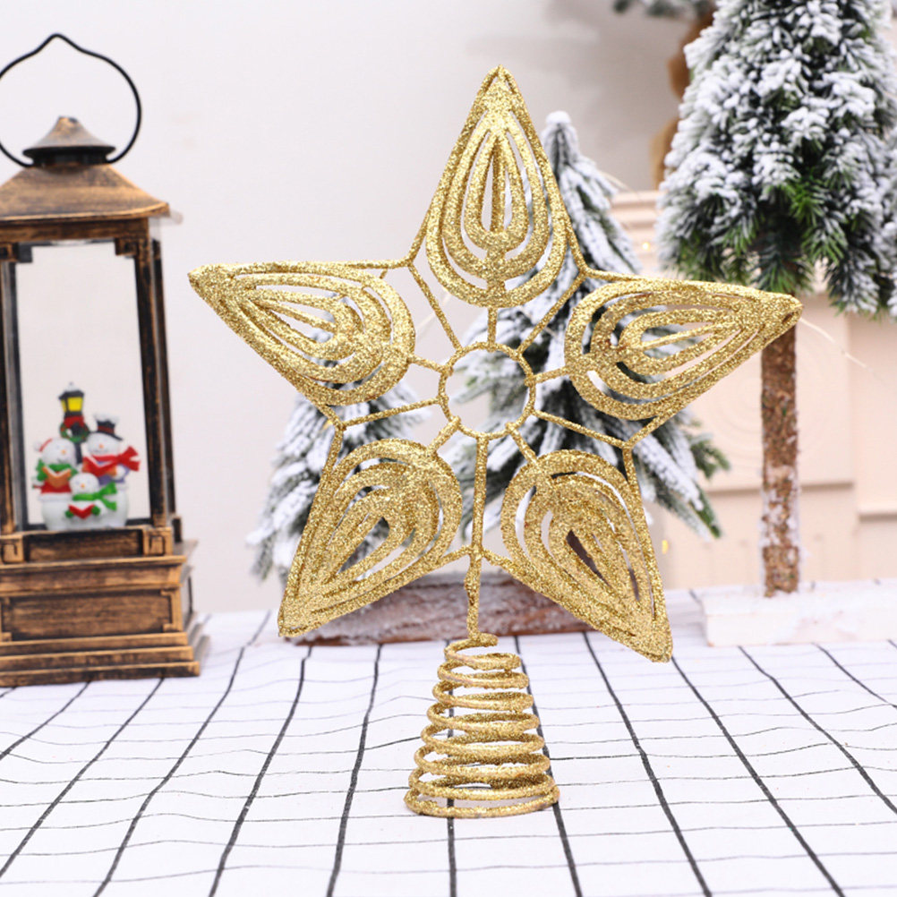 1Pcs Star Christmas Tree Toppe - Star Tree Topper ulasan dan harga