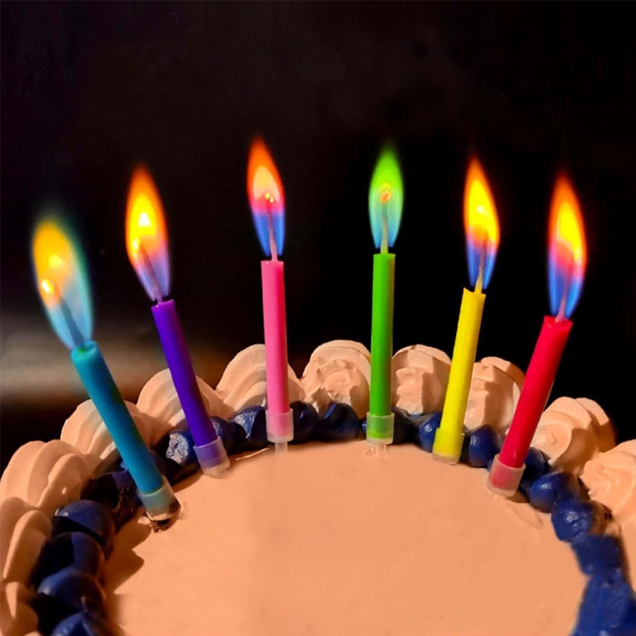 12/24 Pcs birthday cake candle - Holiday Candle Set ulasan dan harga